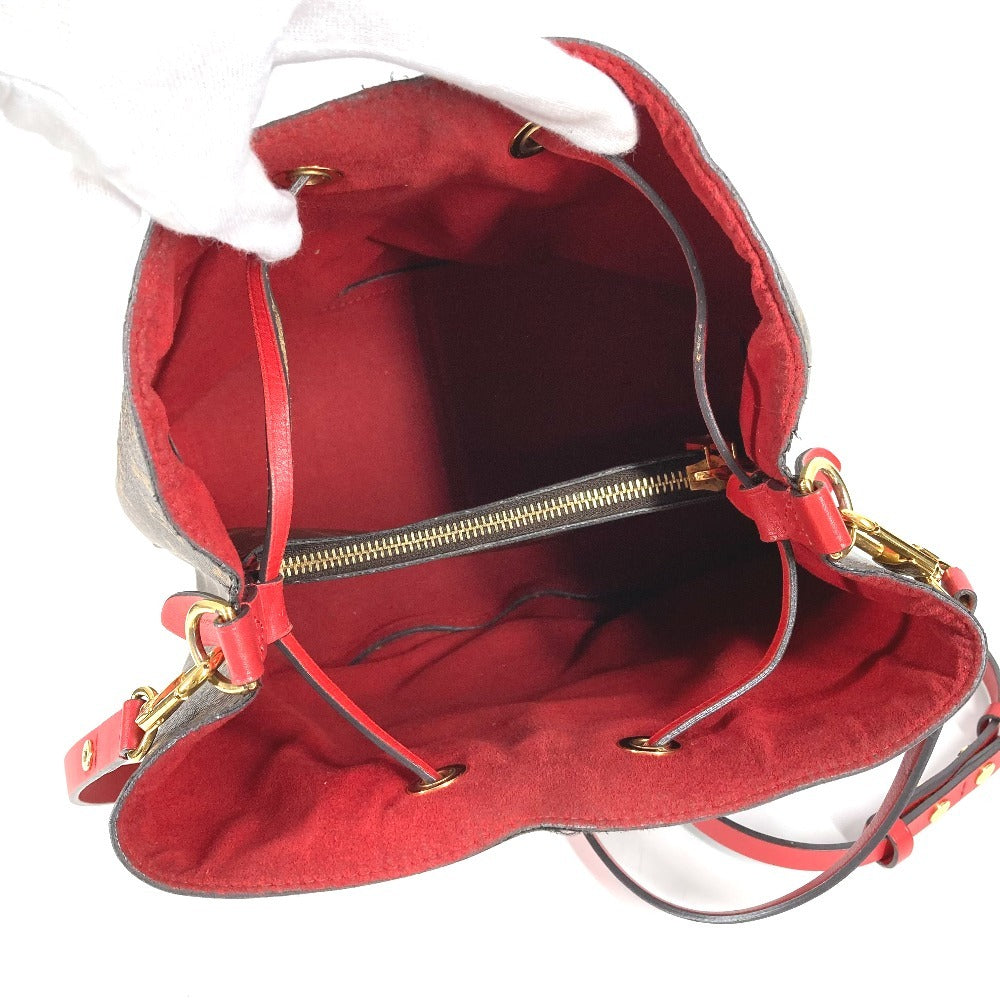 LOUIS VUITTON Shoulder Bag M44021 Monogram canvas Red Monogram NeoNoe MM NeoNoe MM