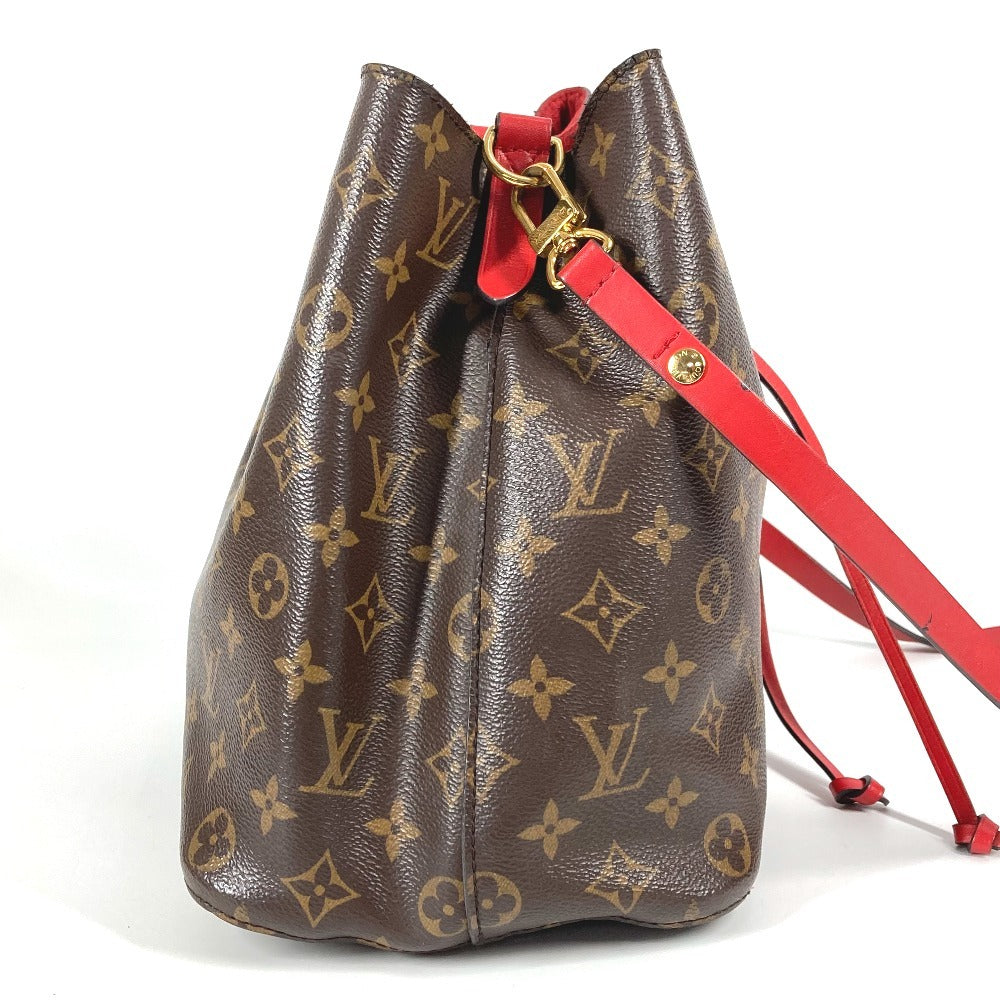 LOUIS VUITTON Shoulder Bag M44021 Monogram canvas Red Monogram NeoNoe MM NeoNoe MM