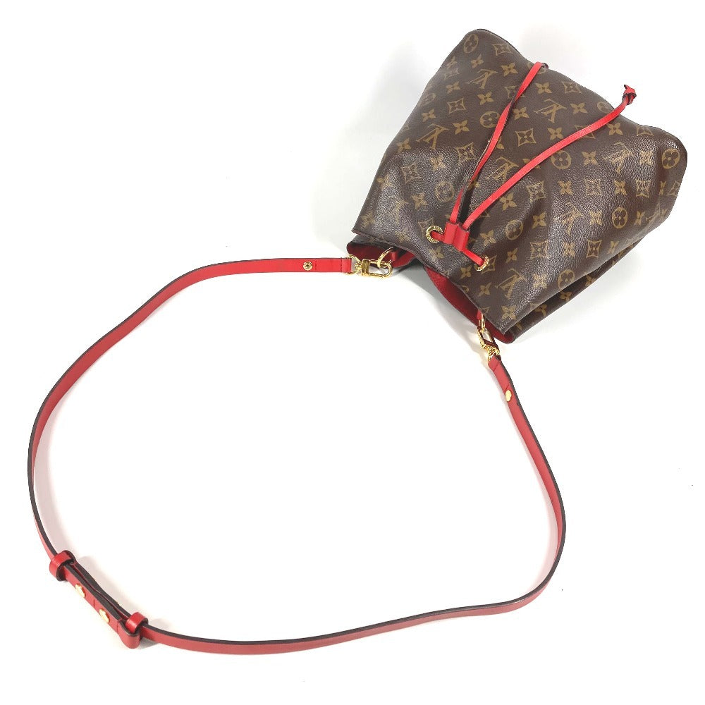 LOUIS VUITTON Shoulder Bag M44021 Monogram canvas Red Monogram NeoNoe MM NeoNoe MM