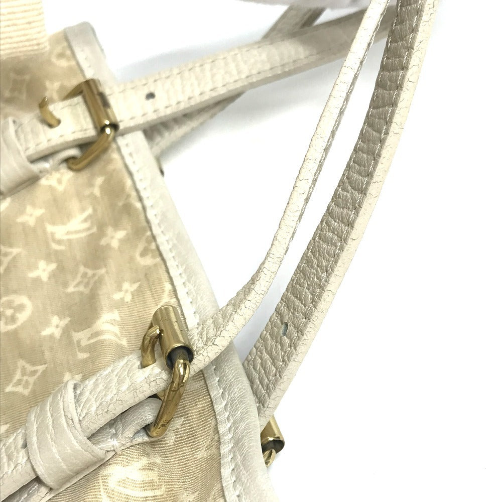 LOUIS VUITTON Shoulder Bag M95316 Monogram Mini-LinCanvas beige Monogram mini run BucketPM