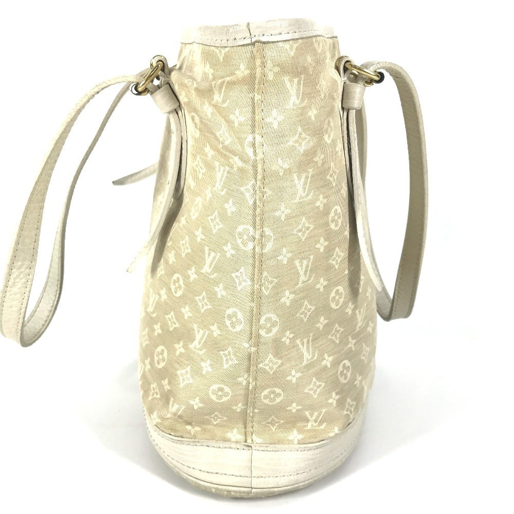 LOUIS VUITTON Shoulder Bag M95316 Monogram Mini-LinCanvas beige Monogram mini run BucketPM