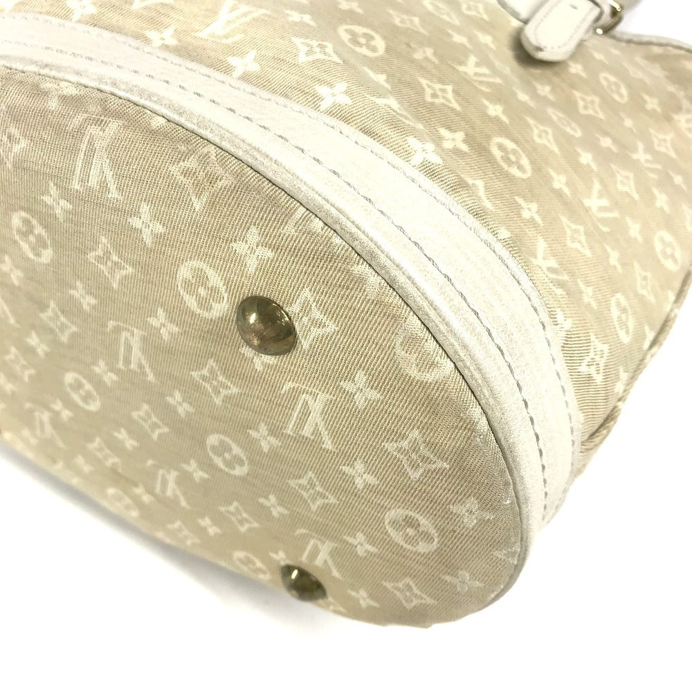 LOUIS VUITTON Shoulder Bag M95316 Monogram Mini-LinCanvas beige Monogram mini run BucketPM