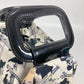 CHANEL Handbag canvas black Airline logo Women Used Authentic