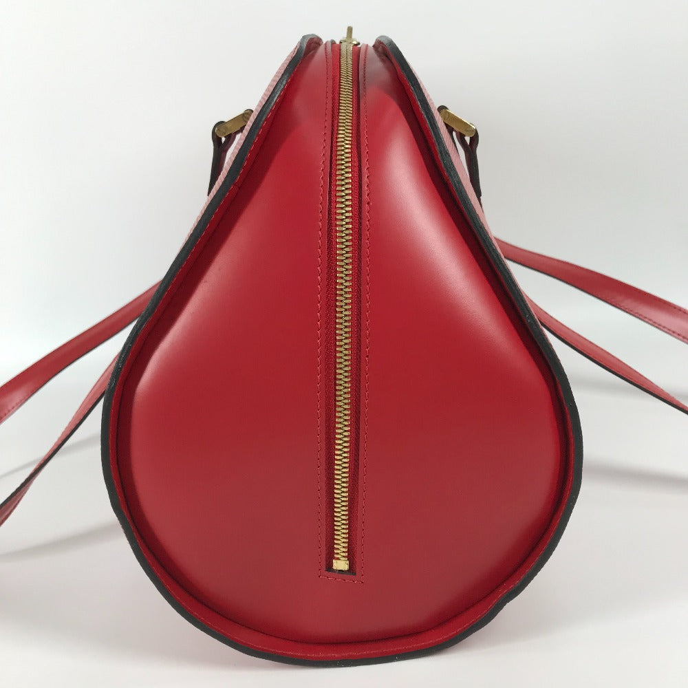 LOUIS VUITTON Shoulder Bag M42867 Epi Leather Red Epi Solferino 45 Women Used Authentic