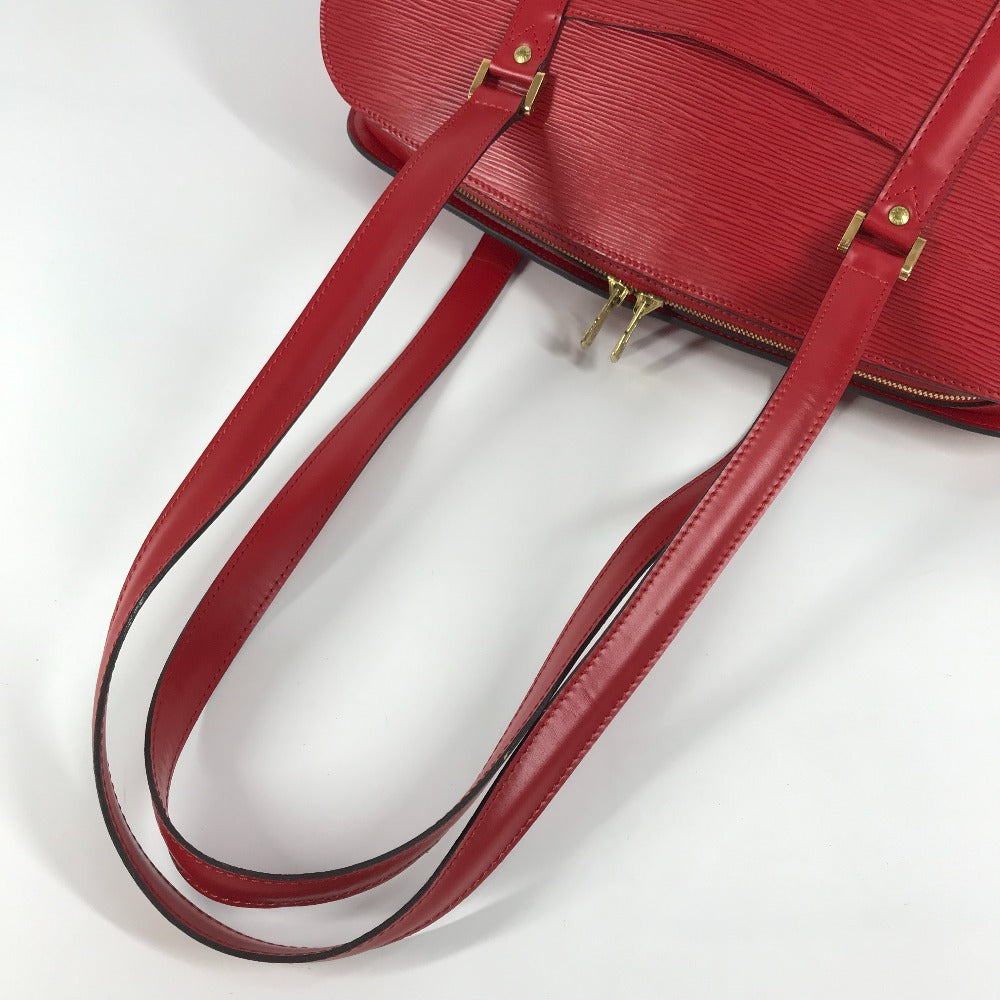 LOUIS VUITTON Shoulder Bag M42867 Epi Leather Red Epi Solferino 45 Women Used Authentic