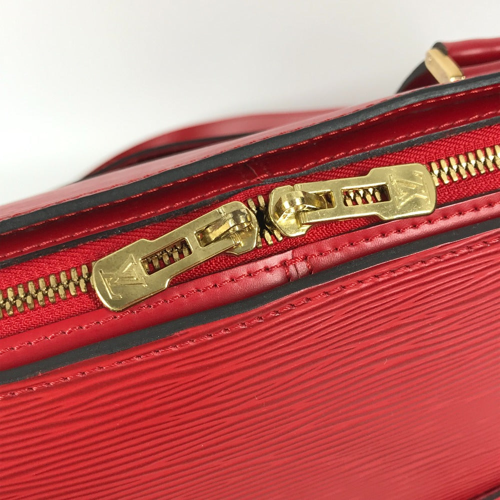 LOUIS VUITTON Shoulder Bag M42867 Epi Leather Red Epi Solferino 45 Women Used Authentic