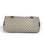 GUCCI Shoulder Bag 122374 GG Supreme canvas, leather beige GG Plus Flap