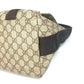 GUCCI Shoulder Bag 122374 GG Supreme canvas, leather beige GG Plus Flap