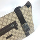 GUCCI Shoulder Bag 122374 GG Supreme canvas, leather beige GG Plus Flap