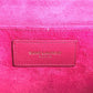 SAINT LAURENT Clutch bag 311213　 leather pink Y line logo flap