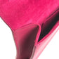 SAINT LAURENT Clutch bag 311213　 leather pink Y line logo flap