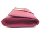 SAINT LAURENT Clutch bag 311213　 leather pink Y line logo flap