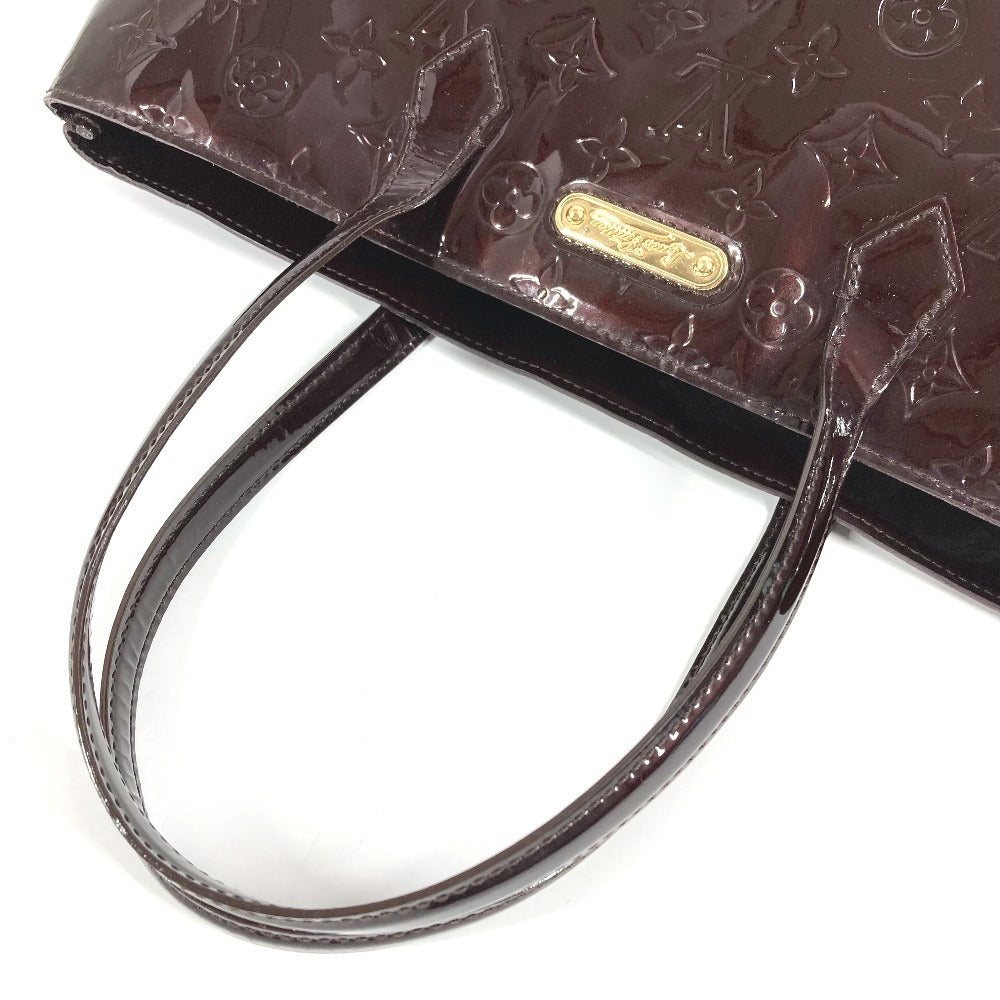 LOUIS VUITTON Shoulder Bag M91645 Monogram Vernis Canvas purple Monogram Vernis Wilshire MM Wilshire MM