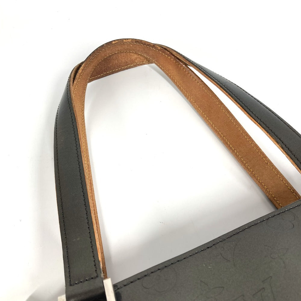 LOUIS VUITTON Shoulder Bag M55112 Monogram mat leather black Monogram mat Stockton