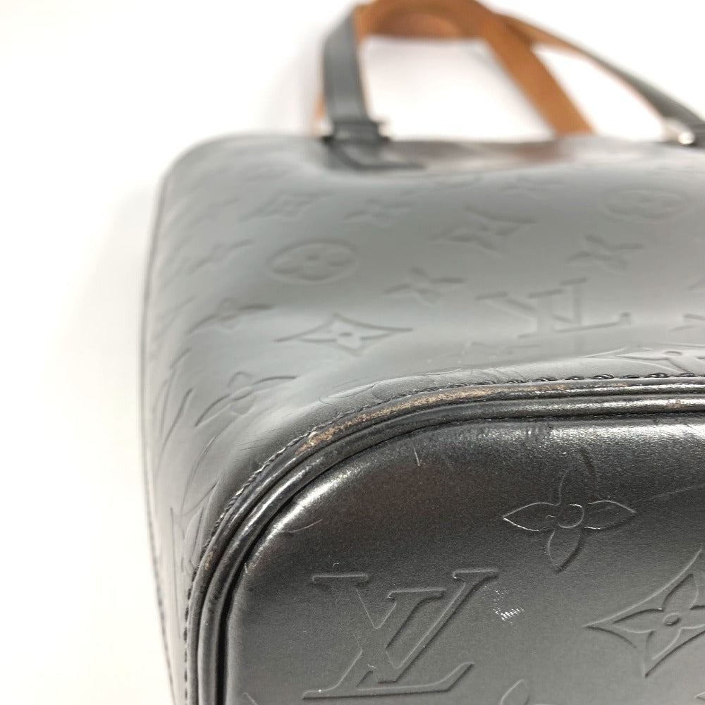 LOUIS VUITTON Shoulder Bag M55112 Monogram mat leather black Monogram mat Stockton