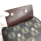 LOEWE Pouch PVC / Leather Brown Bum bag Sling bag Anagram logo pouch only