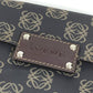 LOEWE Pouch PVC / Leather Brown Bum bag Sling bag Anagram logo pouch only