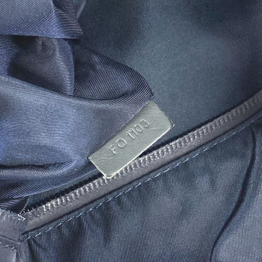 LOUIS VUITTON Shoulder Bag N41240 Leather / nylon Navy Damier Challenge Messenger Bag