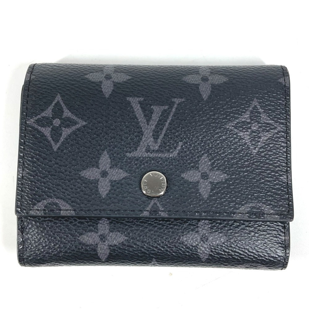 LOUIS VUITTON Trifold wallet M12598 Monogram Eclipse Canvas black Monogram Eclipse Victor Wallet