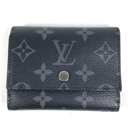 LOUIS VUITTON Trifold wallet M12598 Monogram Eclipse Canvas black Monogram Eclipse Victor Wallet
