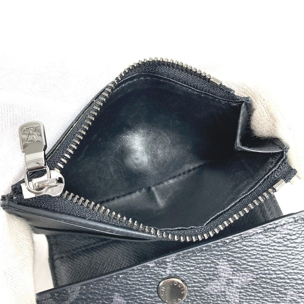 LOUIS VUITTON Trifold wallet M12598 Monogram Eclipse Canvas black Monogram Eclipse Victor Wallet