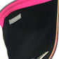 LOEWE Clutch bag leather White x pink anagram T pouch Women Used Authentic