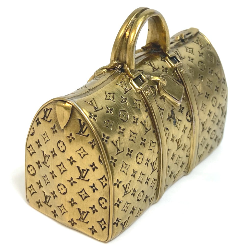 LOUIS VUITTON Other stationery metallic Bronze gold Novelty Not for Sale Monogram Boston Duffel bag Keepall motif