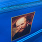 LOUIS VUITTON Long Wallet Purse M64603 leather blue Masters Collection Zippy wallet RUBENS Women Used Authentic