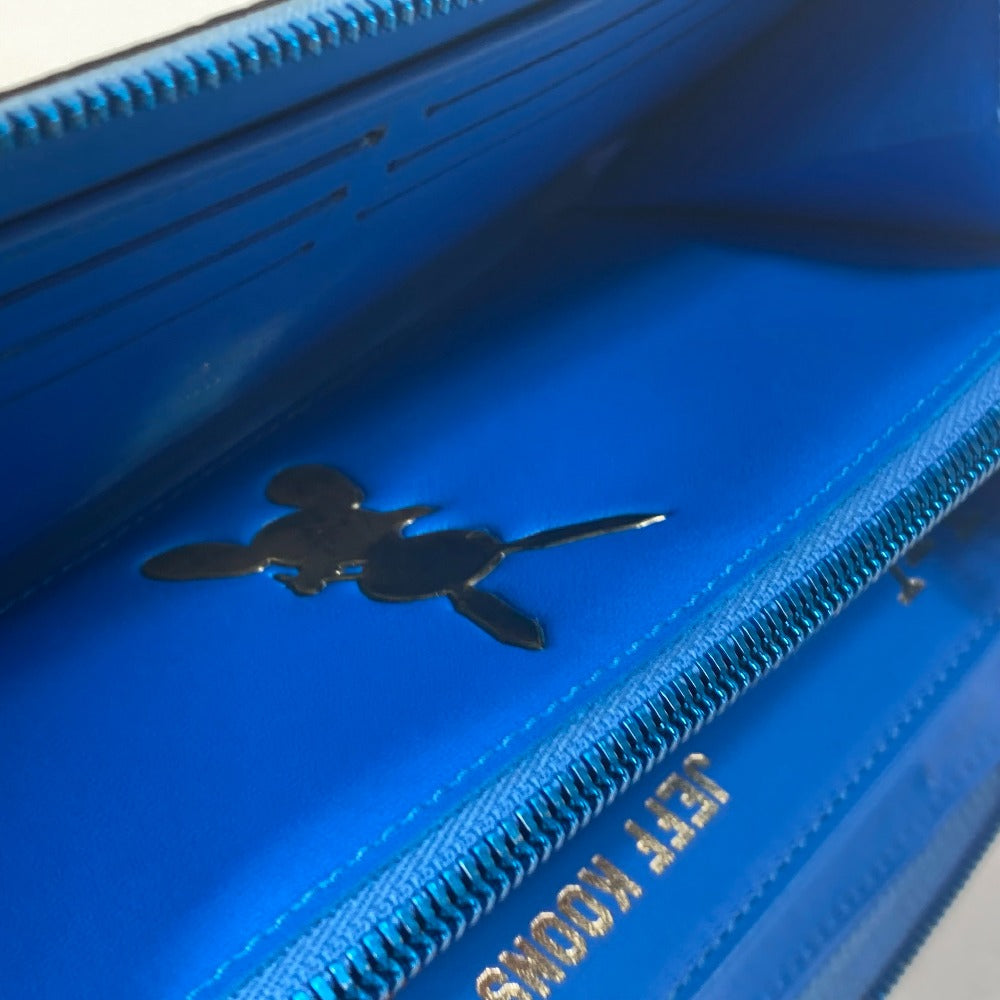 LOUIS VUITTON Long Wallet Purse M64603 leather blue Masters Collection Zippy wallet RUBENS Women Used Authentic