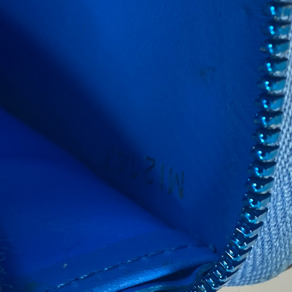 LOUIS VUITTON Long Wallet Purse M64603 leather blue Masters Collection Zippy wallet RUBENS Women Used Authentic