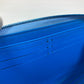 LOUIS VUITTON Long Wallet Purse M64603 leather blue Masters Collection Zippy wallet RUBENS Women Used Authentic