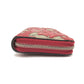 GUCCI Long Wallet Purse 410102 GG Supreme Canvas Red x brown GG Supreme Women Used Authentic