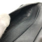 PRADA Folded wallet 1ML225 Nylon leather black triangle plate Women Used Authentic