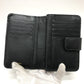 PRADA Folded wallet 1ML225 Nylon leather black triangle plate Women Used Authentic