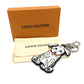LOUIS VUITTON Bag charm M00746 leather White x black Portocle Dalmatian unisex(Unisex) Used Authentic