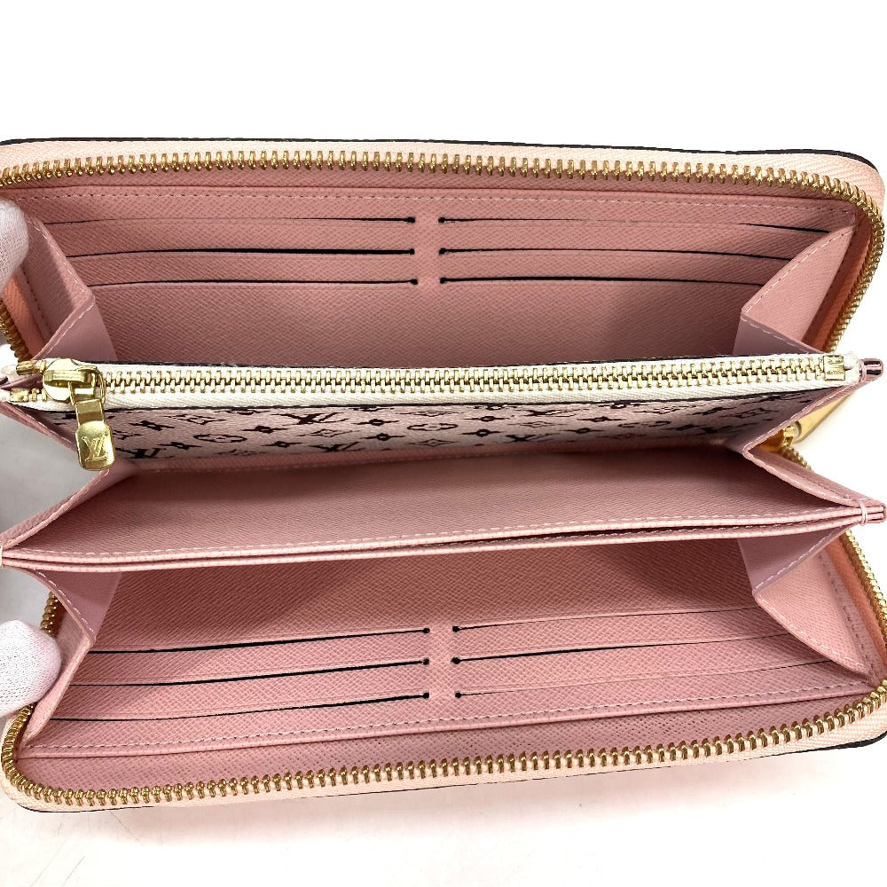 LOUIS VUITTON Long Wallet Purse M67550 Monogram giant canvas Pink x red Monogram Giant Zippy wallet