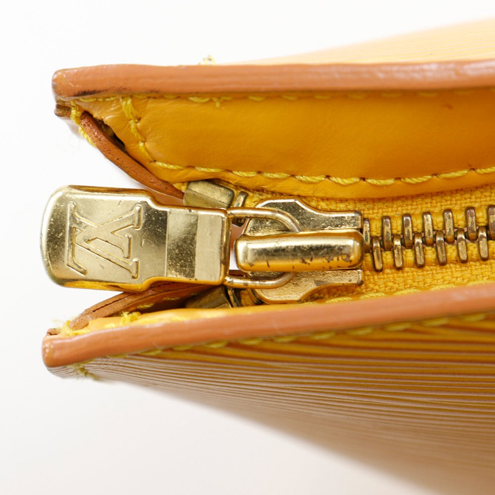 LOUIS VUITTON Tote Bag M52269 Epi Leather yellow Sunjack shopping
