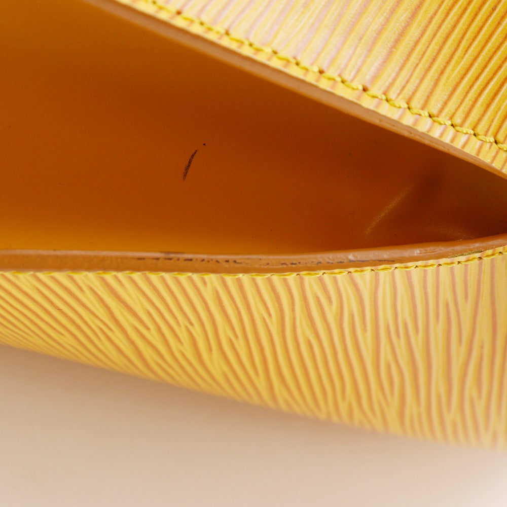 LOUIS VUITTON Tote Bag M52269 Epi Leather yellow Sunjack shopping