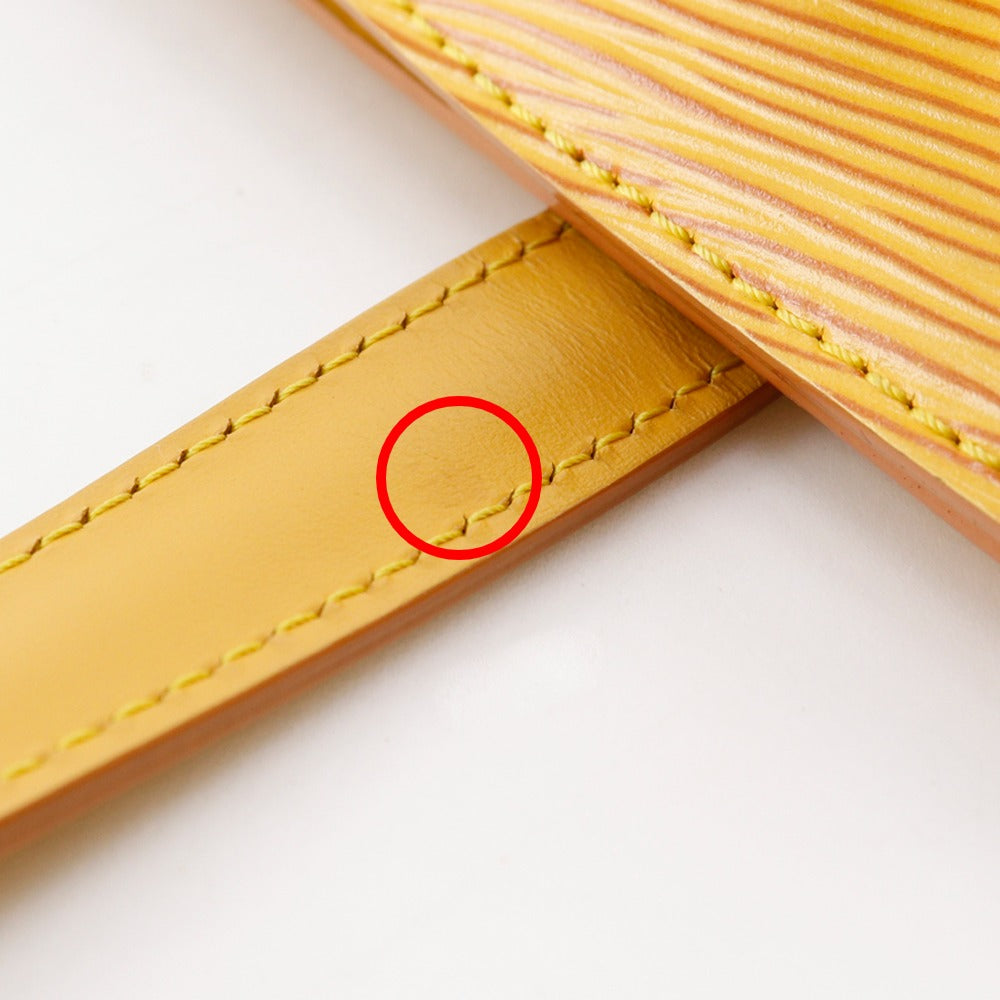 LOUIS VUITTON Tote Bag M52269 Epi Leather yellow Sunjack shopping