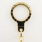 LOUIS VUITTON charm M51911 Monogram Multicolor, Plated Gold White key ring With light Astropill Women Used Authentic