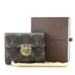 LOUIS VUITTON Bifold Wallet M58013 Monogram canvas Brown Portefeuille and Koala Women Used Authentic