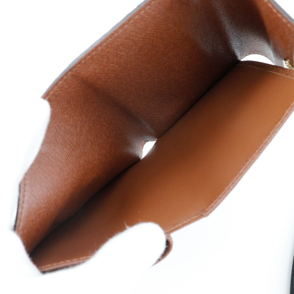 LOUIS VUITTON Bifold Wallet M58013 Monogram canvas Brown Portefeuille and Koala Women Used Authentic