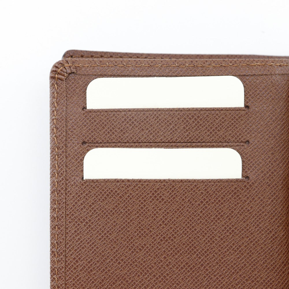 LOUIS VUITTON Bifold Wallet M58013 Monogram canvas Brown Portefeuille and Koala Women Used Authentic