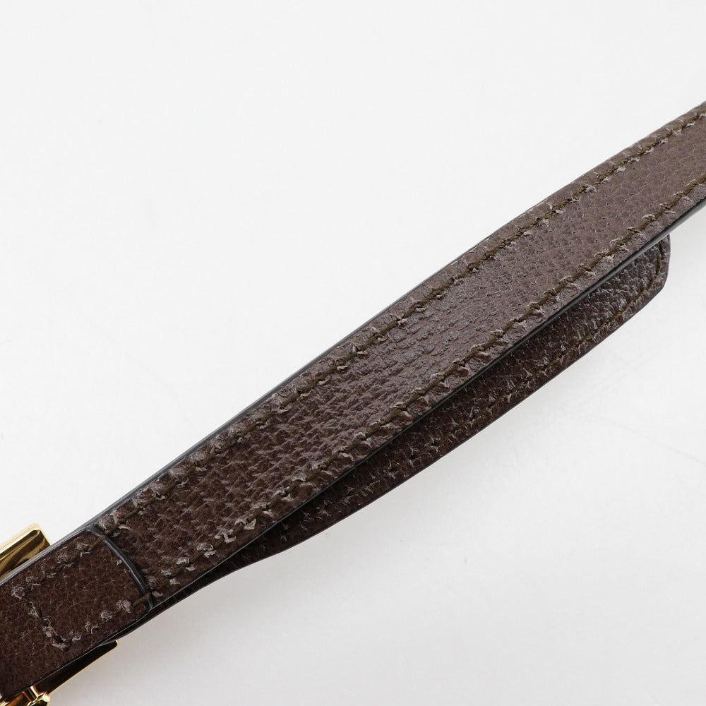 GUCCI Shoulder Bag 499621 GG Supreme canvas, leather Brown Ofidia Small