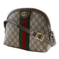 GUCCI Shoulder Bag 499621 GG Supreme canvas, leather Brown Ofidia Small