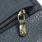 LOUIS VUITTON Long Wallet Purse M58818 Taurillon Clemence Navy Portefeuille Blaza mens Used Authentic