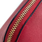 LOEWE Pouch leather Red anagram Women Used Authentic