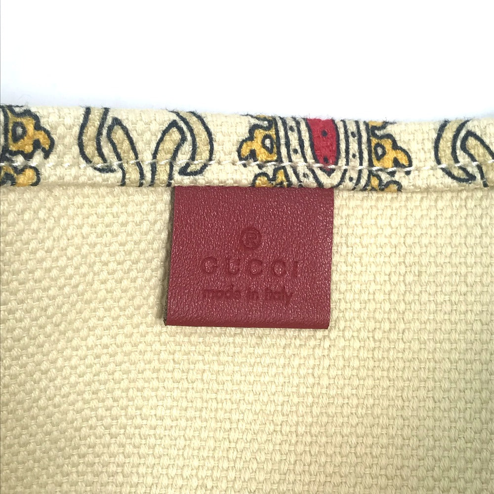 GUCCI Tote Bag canvas multicolor Overall handle Women Used Authentic