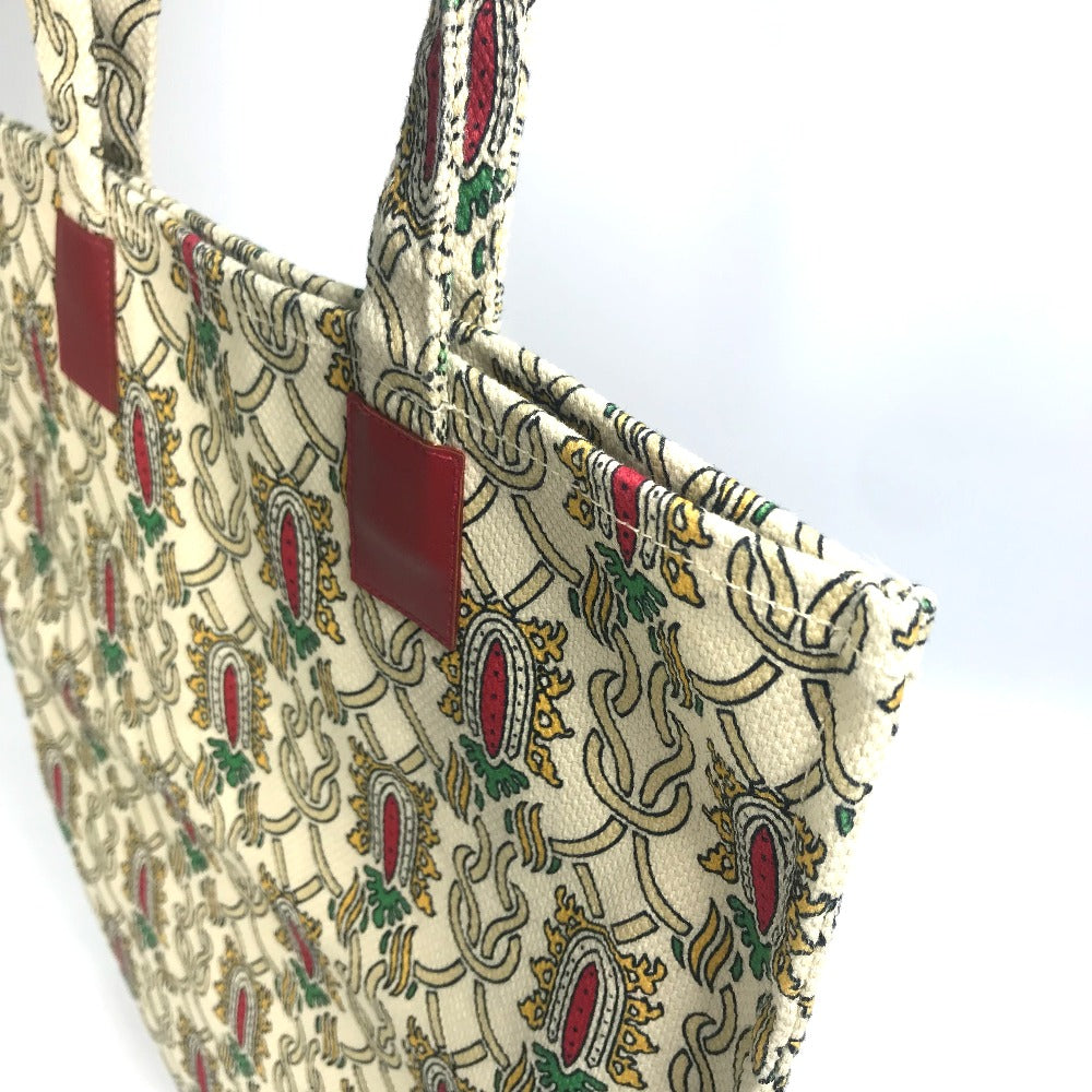 GUCCI Tote Bag canvas multicolor Overall handle Women Used Authentic