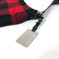 CELINE Shoulder Bag Cotton, Leather Red check Women Used Authentic